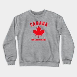 New Land Of The Free Crewneck Sweatshirt